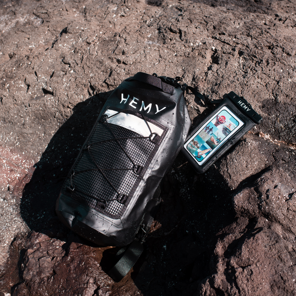 HEMY Waterproof Dry Bag 20L with Bonus Waterproof Phone Case