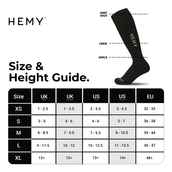 HEMY Ankle Waterproof Socks